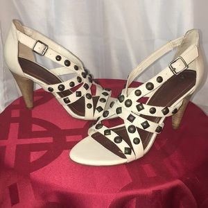 GIANNI BINI -Leather Brazilian sandals (WORN ONCE!